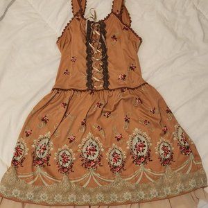 Floral Axes Femme Dress